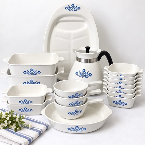 Corning ware blue cornflower - blue,